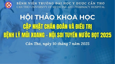 Hội thảo cập nhật chẩn đoán và điều trị bệnh lý mũi xoang - nội soi tuyến bọt năm 2025
