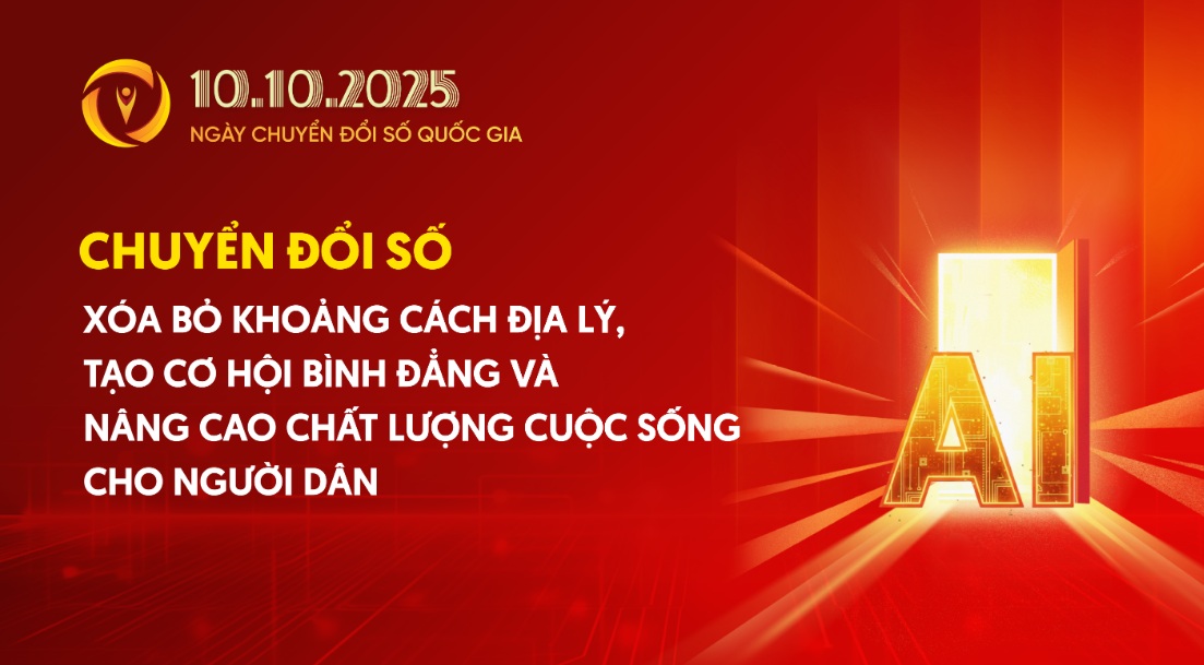 Hưởng ứng ngày chuyển đổi số quốc gia 10/10/2025