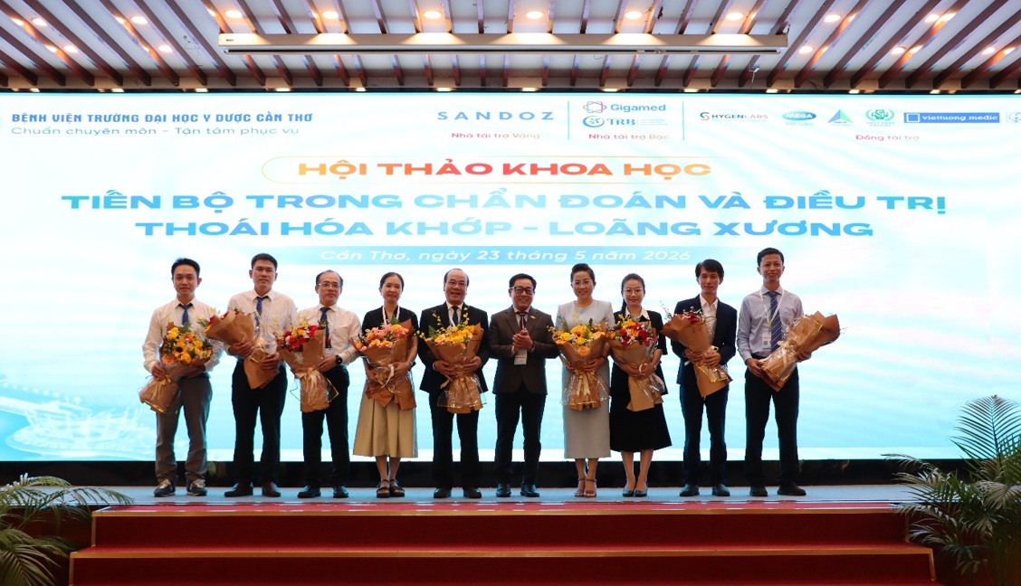 Hội thảo “Tiến bộ trong chẩn đoán và điều trị thoái hóa khớp – loãng xương” – Kết nối học thuật và thực hành lâm sàng trong điều trị bệnh lý cơ xương khớp